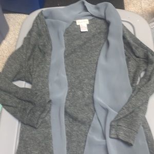 Gray cardigan from the brand Brigitte Bailey